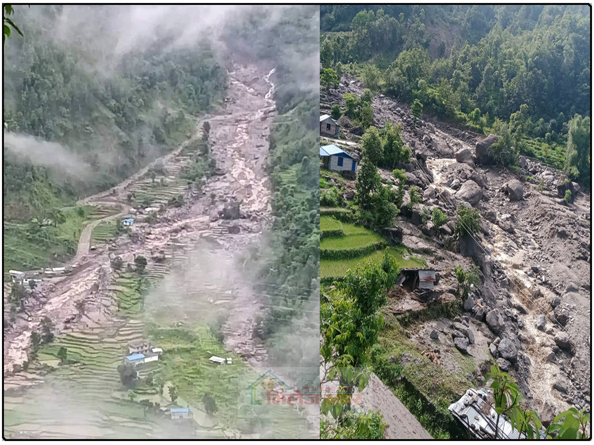 मालुखोला बाढी अपडेटः पिडितले जागा रहेरै रात बिताए, २४ घण्टासम्म घटनाको एकिन विवरण आएन